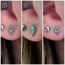 Load image into Gallery viewer, Ethereal - Mercury Mist Topaz - 14k Gold end