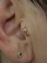 Load image into Gallery viewer, OLIVE BRANCH - 14k Gold end