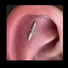 Load image into Gallery viewer, Butterfly Kisses - 14k Gold end.