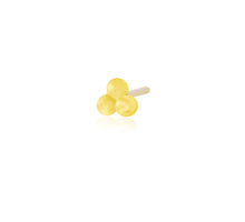 Load image into Gallery viewer, Gold Tri-bead - 14k Gold end.