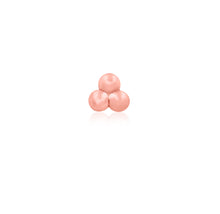 Load image into Gallery viewer, Gold Tri-bead - 14k Gold end.