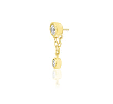 Load image into Gallery viewer, Cora - 14k Gold end.