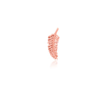 Load image into Gallery viewer, Feather - 14k Gold end.