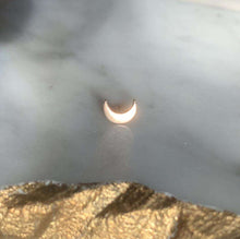 Load image into Gallery viewer, Moon - 14k plain Gold end
