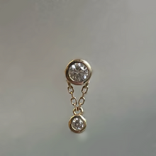 Load image into Gallery viewer, Cora - 14k Gold end.