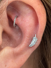 Load image into Gallery viewer, Feather - 14k Gold end.
