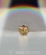 Load image into Gallery viewer, Mothman - 14k Gold end.
