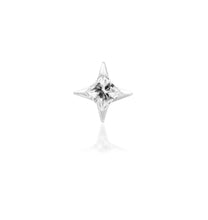 Load image into Gallery viewer, CORVIN- white cz 14k Gold end.
