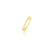 Load image into Gallery viewer, SAFETY PIN- 14k Gold end
