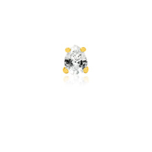 Load image into Gallery viewer, PEAR-CUT CZ- 14k Gold Attachment- JUNIPURR
