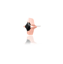 Load image into Gallery viewer, CORVIN - Black cz - 14k Gold end
