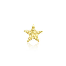 Load image into Gallery viewer, Hammered Star - 14k Gold end.
