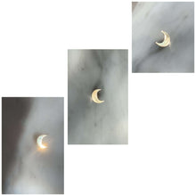 Load image into Gallery viewer, Moon - 14k plain Gold end
