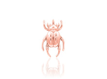 Load image into Gallery viewer, Rhino Beatle - 14k Gold end.
