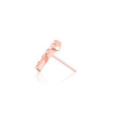 Load image into Gallery viewer, Hammered Moon - 14k Gold end -
